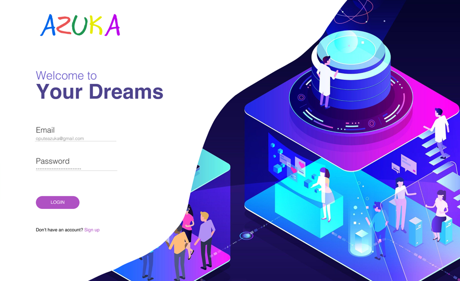 Login page Design
